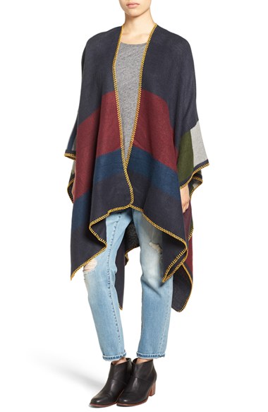 Fall Fashion – The Poncho – Chic in Academia